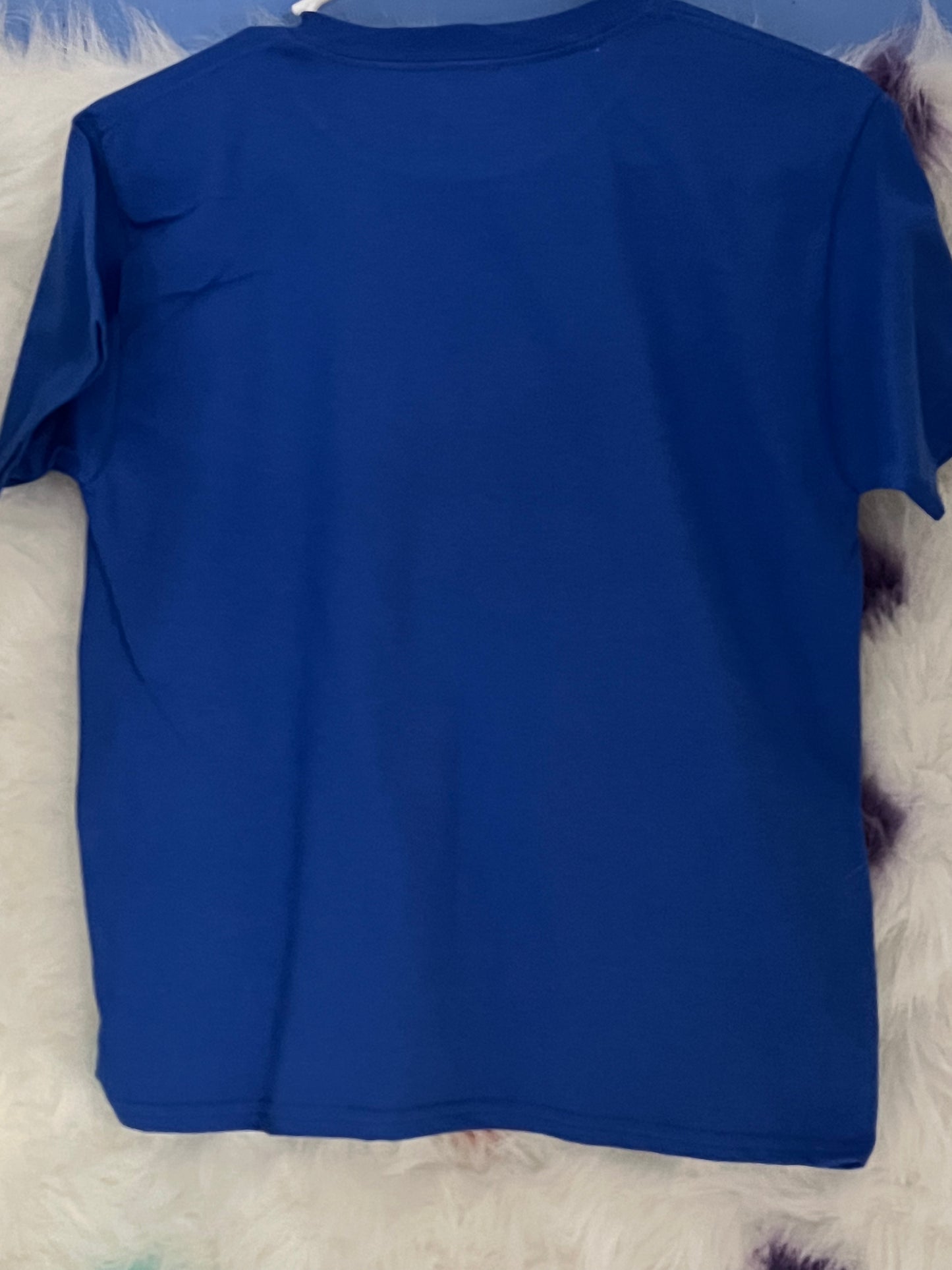 Size M youth 100%cotton blue Pokémon Tshirt