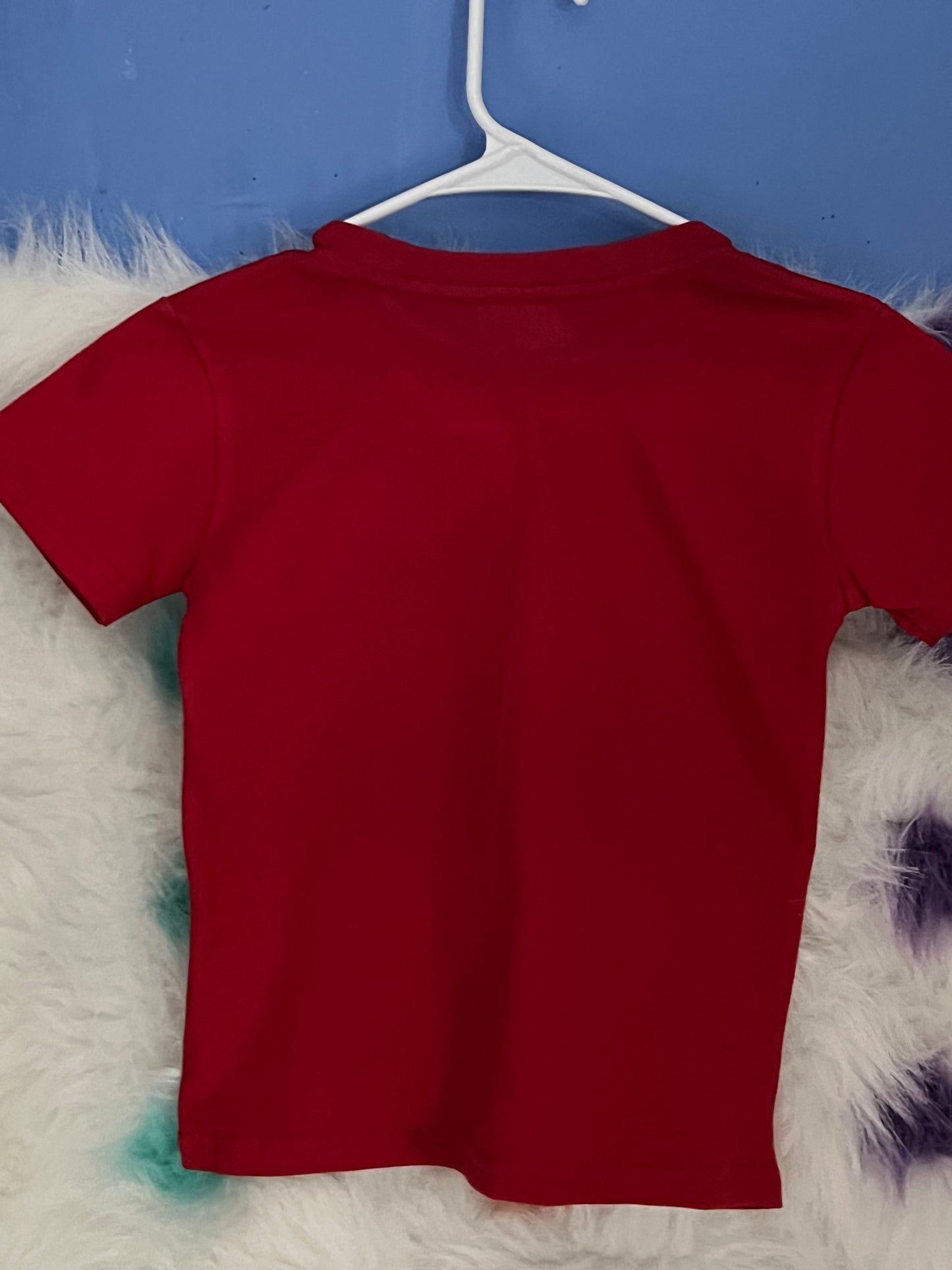 Size 4t 100%cotton red Astro playroom Tshirt