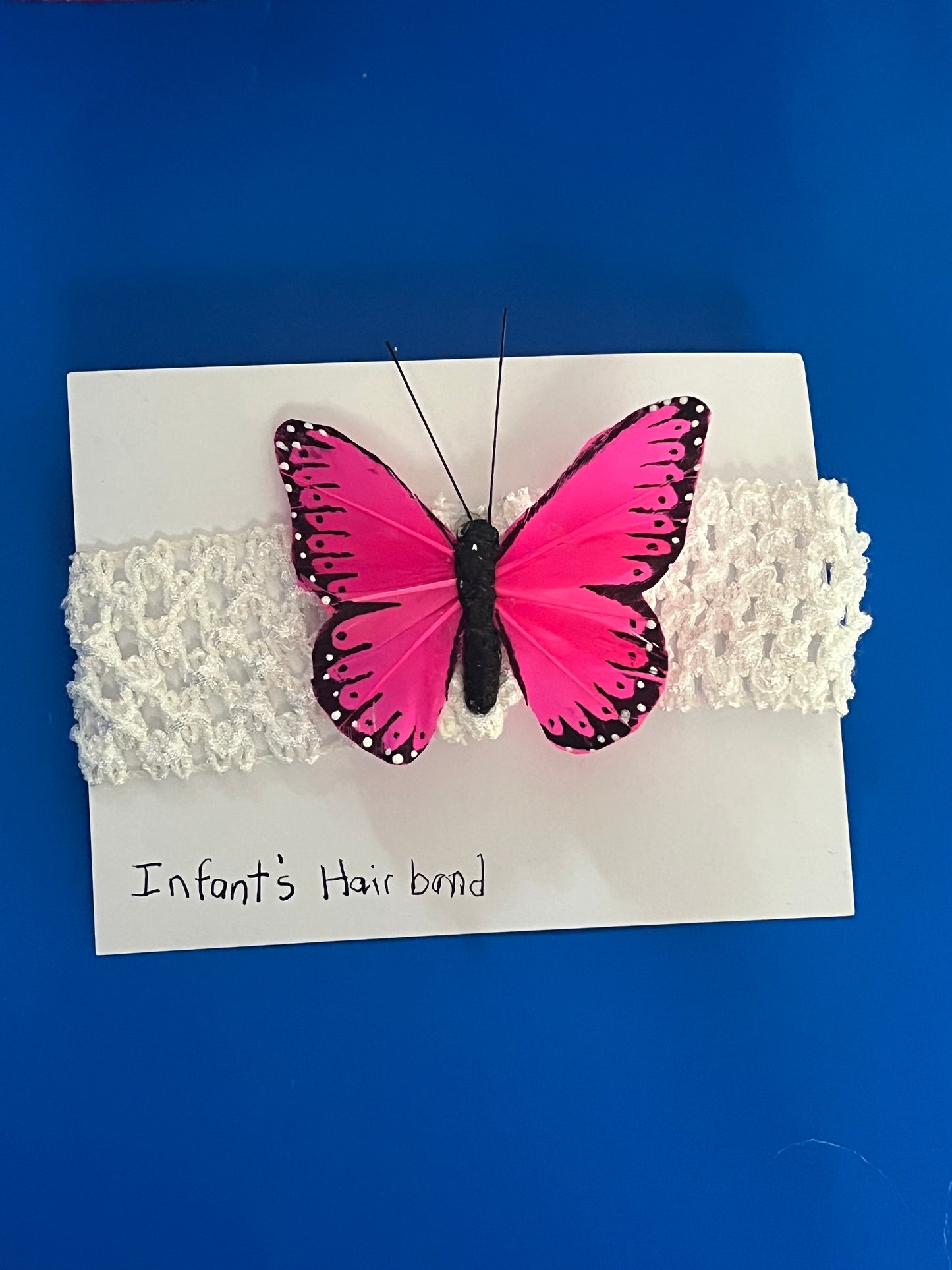 Little girl’s butterfly hair band
