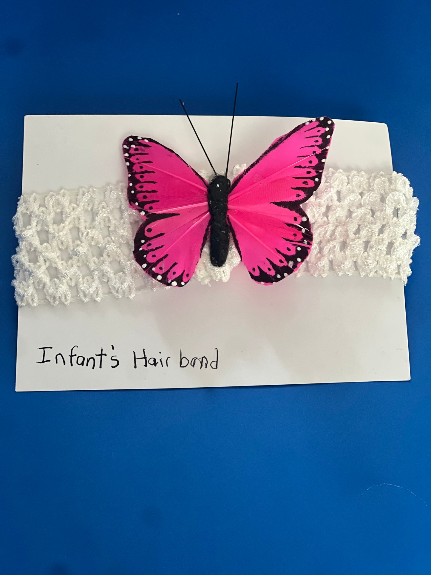 Little girl’s butterfly hair band