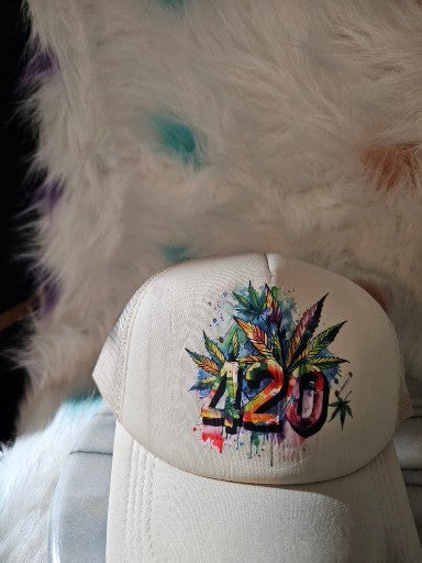 420 Light brown baseball cap