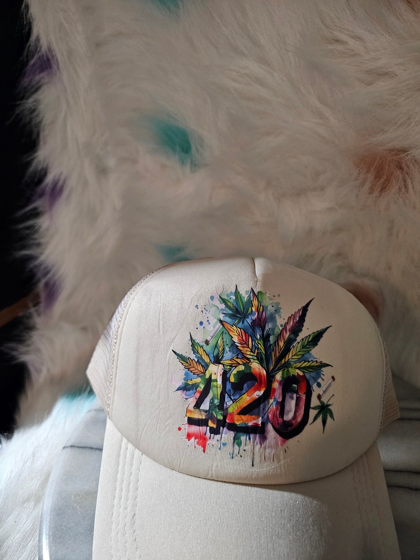 420 Light brown baseball cap