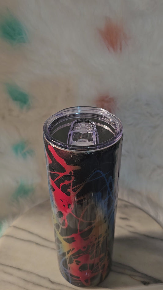 30 oz Hippy double wall stainless steel tumbler cup