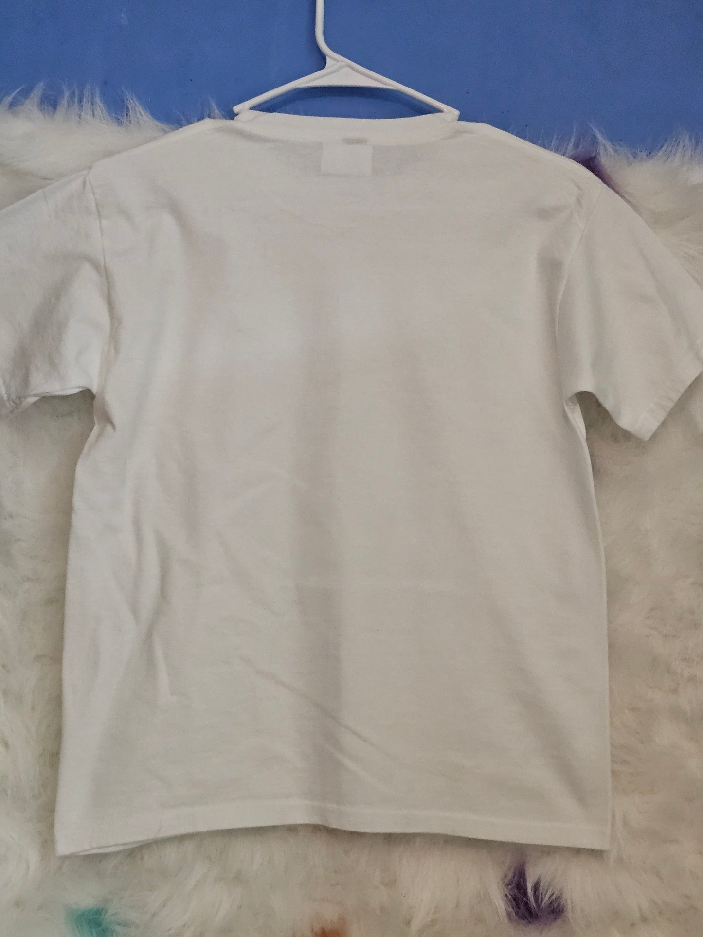 Size L youth 100% cotton White America land of the free Tshirt