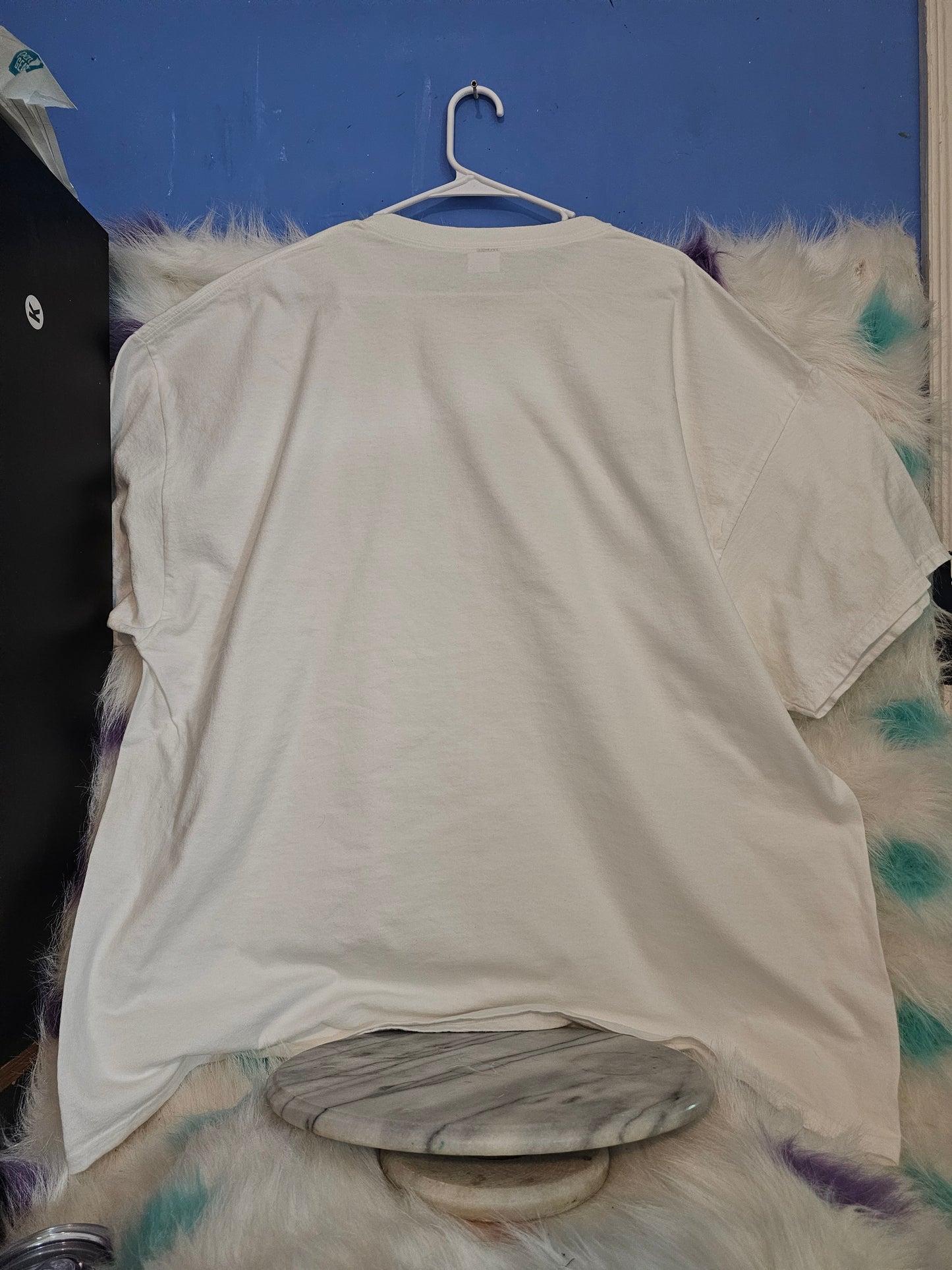 Size 2x 100% cotton White Rest on the mountain shirt
