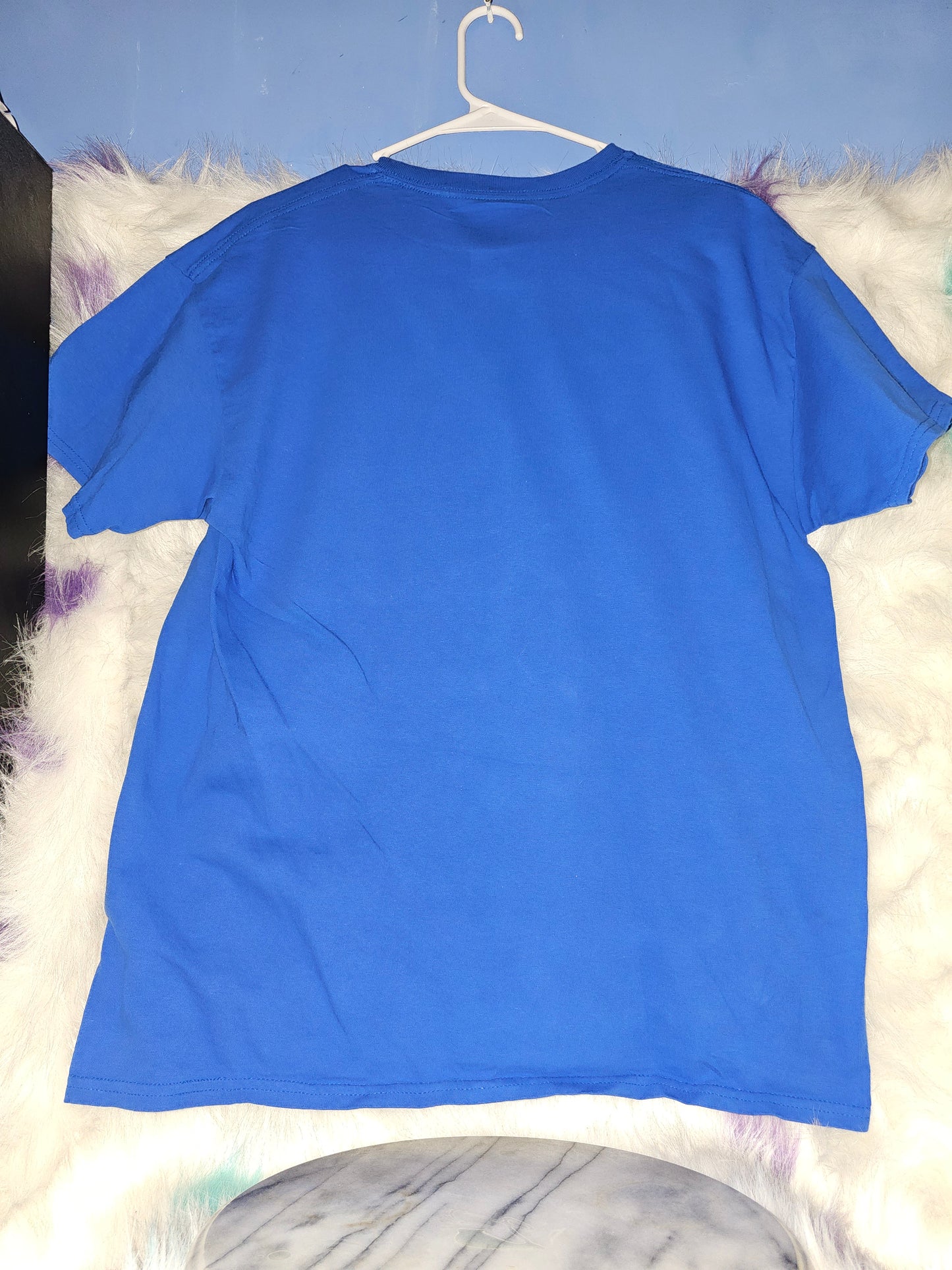 Size L 100% cotton blue Bitch better have my coffee Tshirt