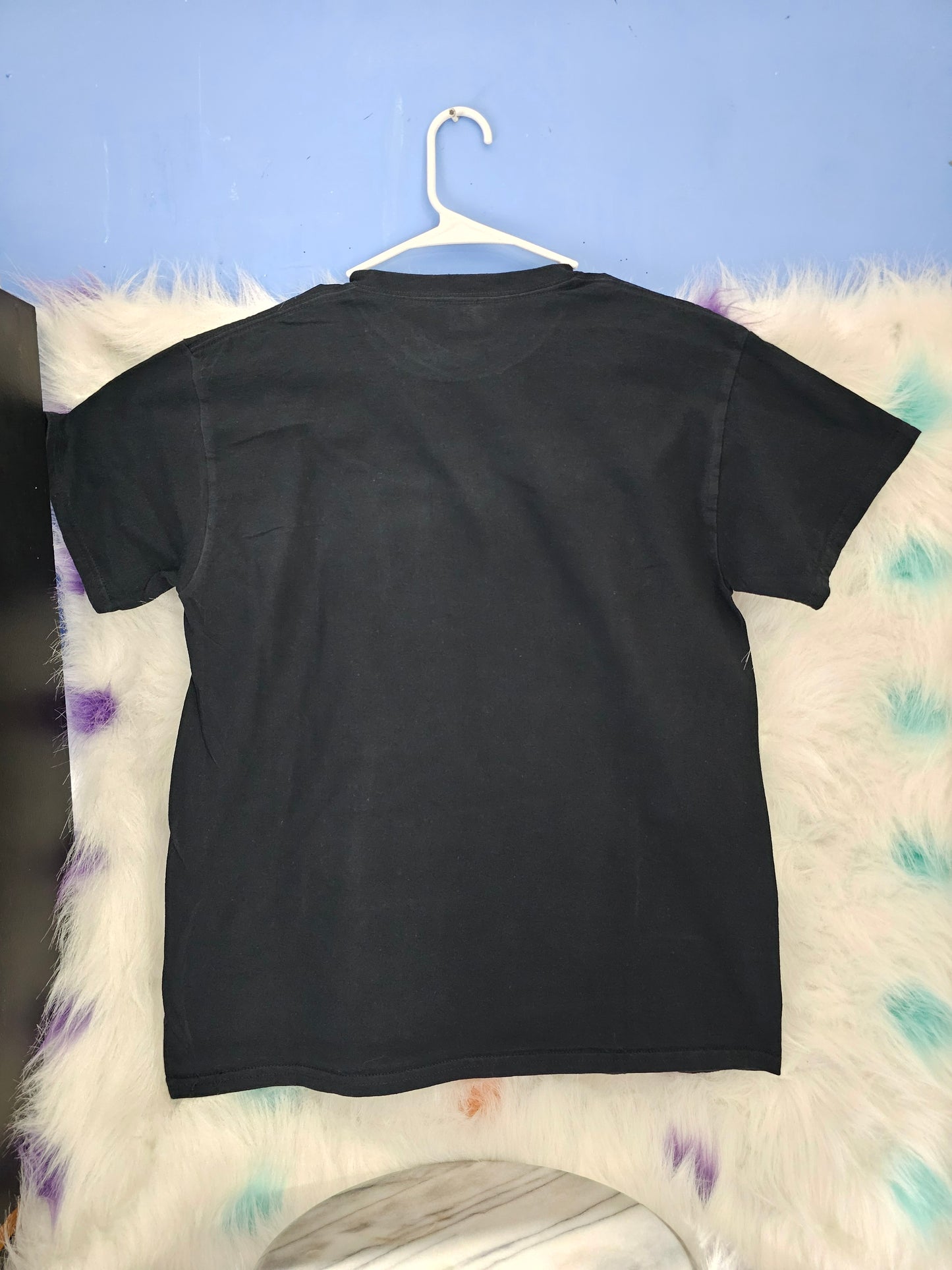 Size L 100%black cotton Grandkids fill my heart tshirt