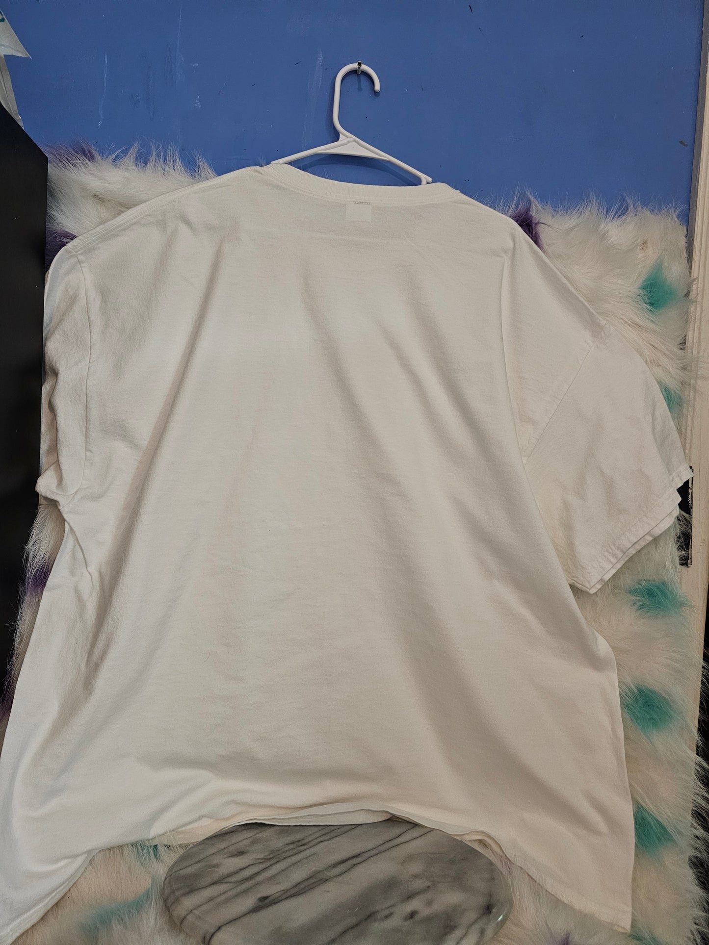 Size 2x 100% cotton White Rest on the mountain shirt