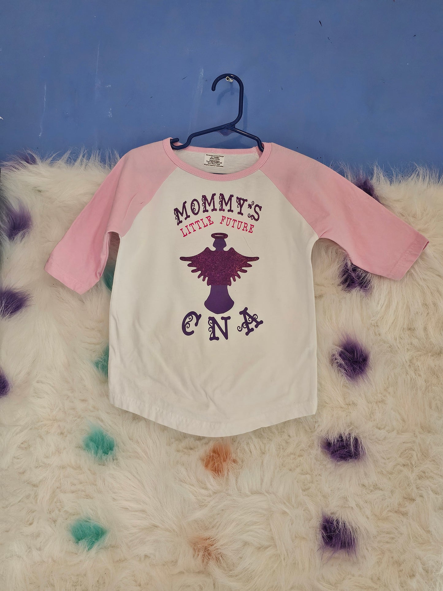 Size 4T Toddler Mommy's little CNA Tshirt
