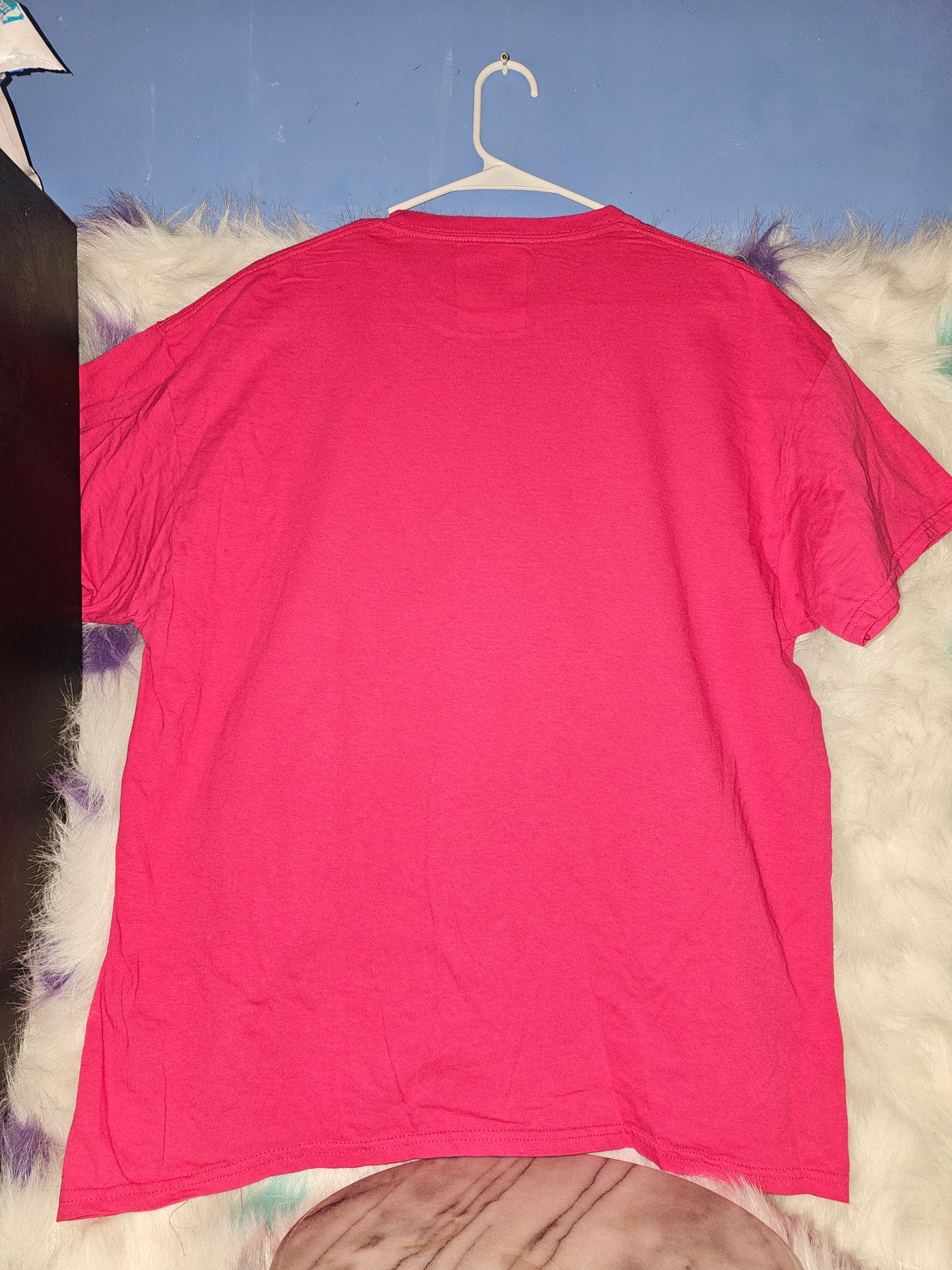 Size XL 100% cotton Pink I fought hard Tshirt