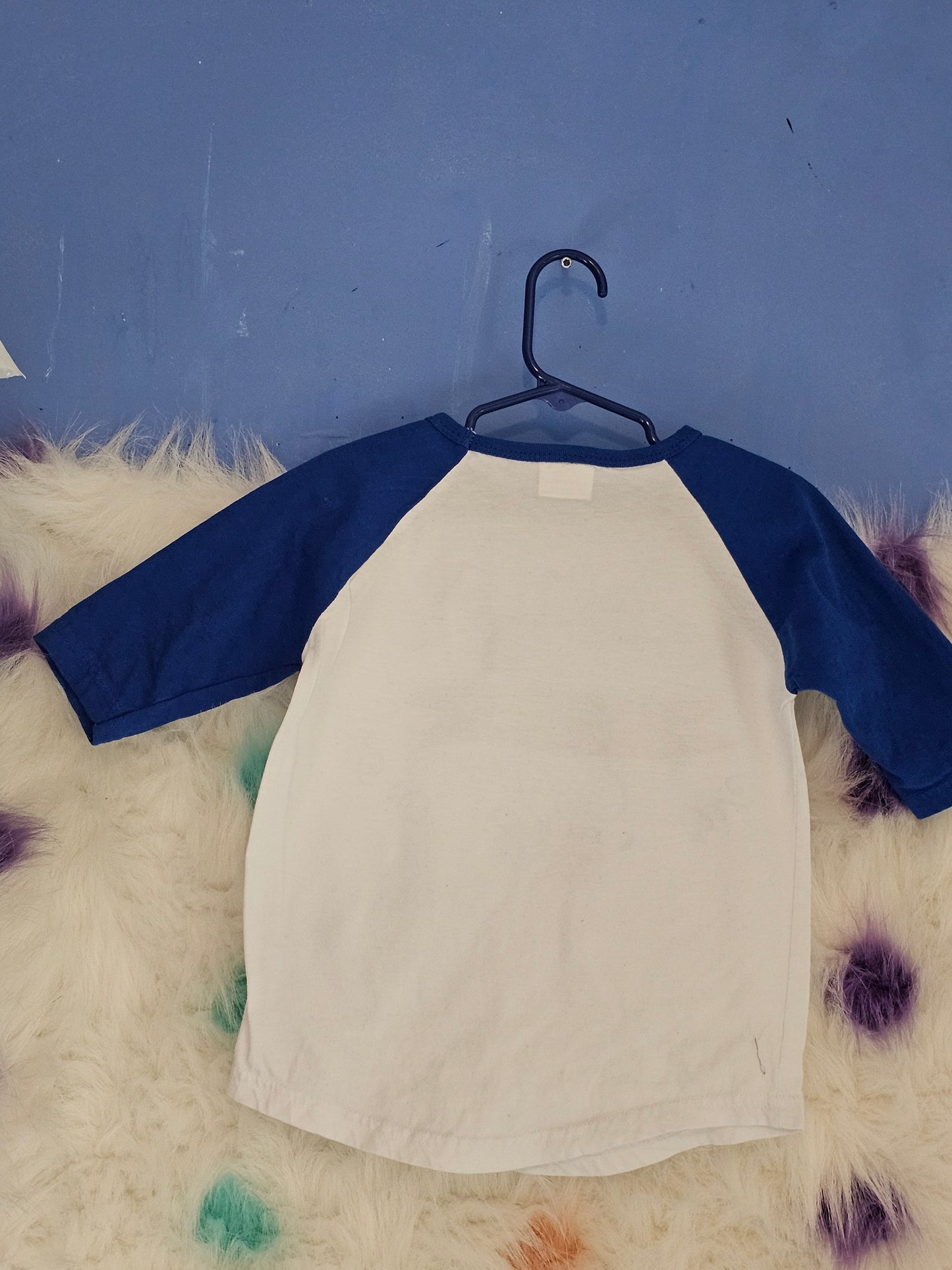 Size 4T 100% cotton White &blue Spread the Hope fight cancer Tshirt