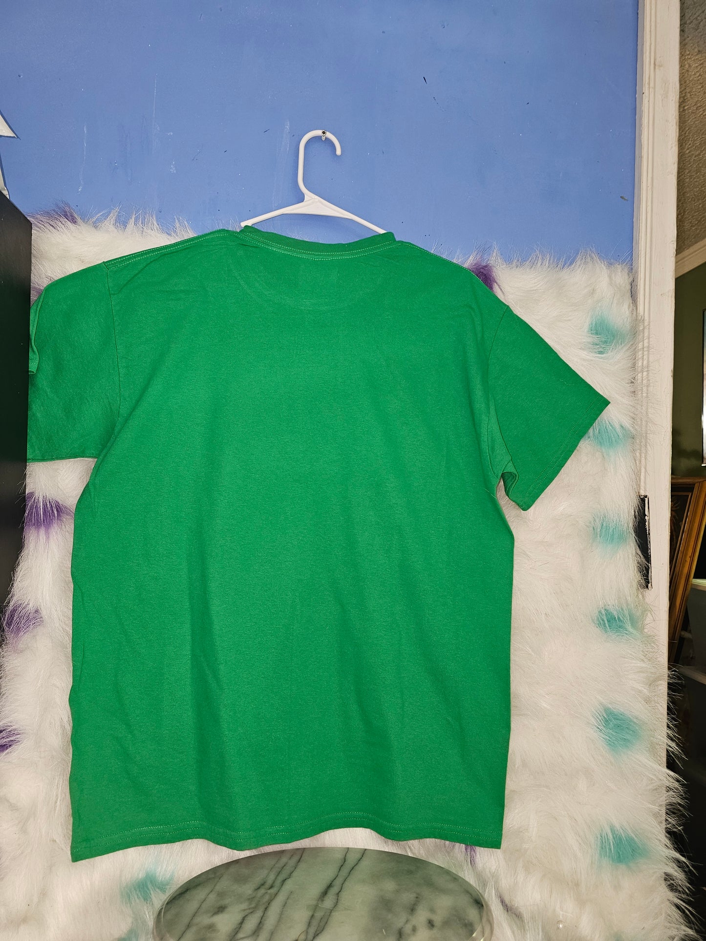 Size L 100%cotton green She's a wild one Tshirt