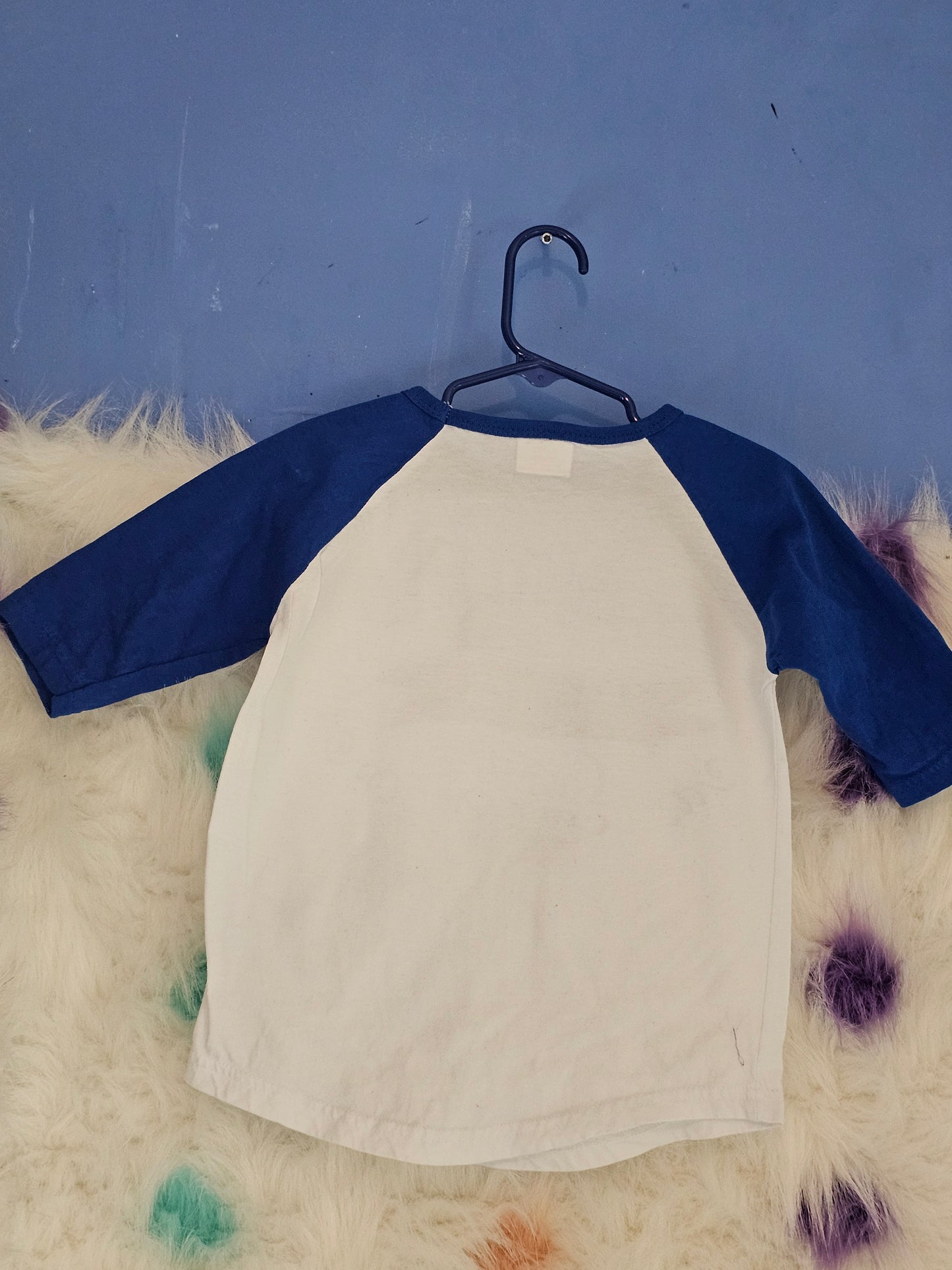 Size 4T 100% cotton White &blue Spread the Hope fight cancer Tshirt