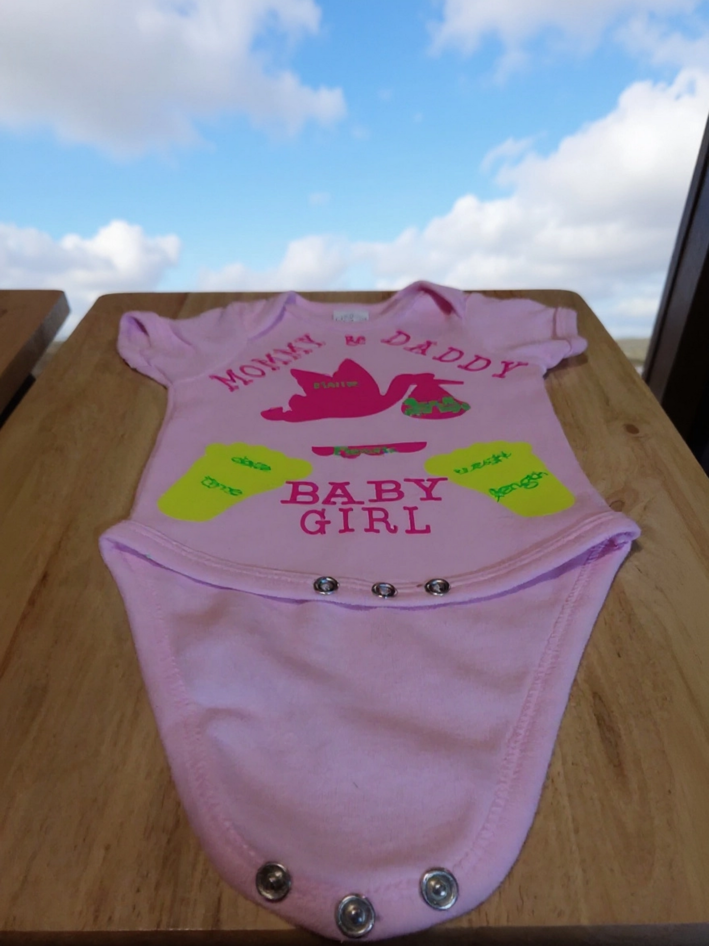 Mommy and Daddy's baby girl