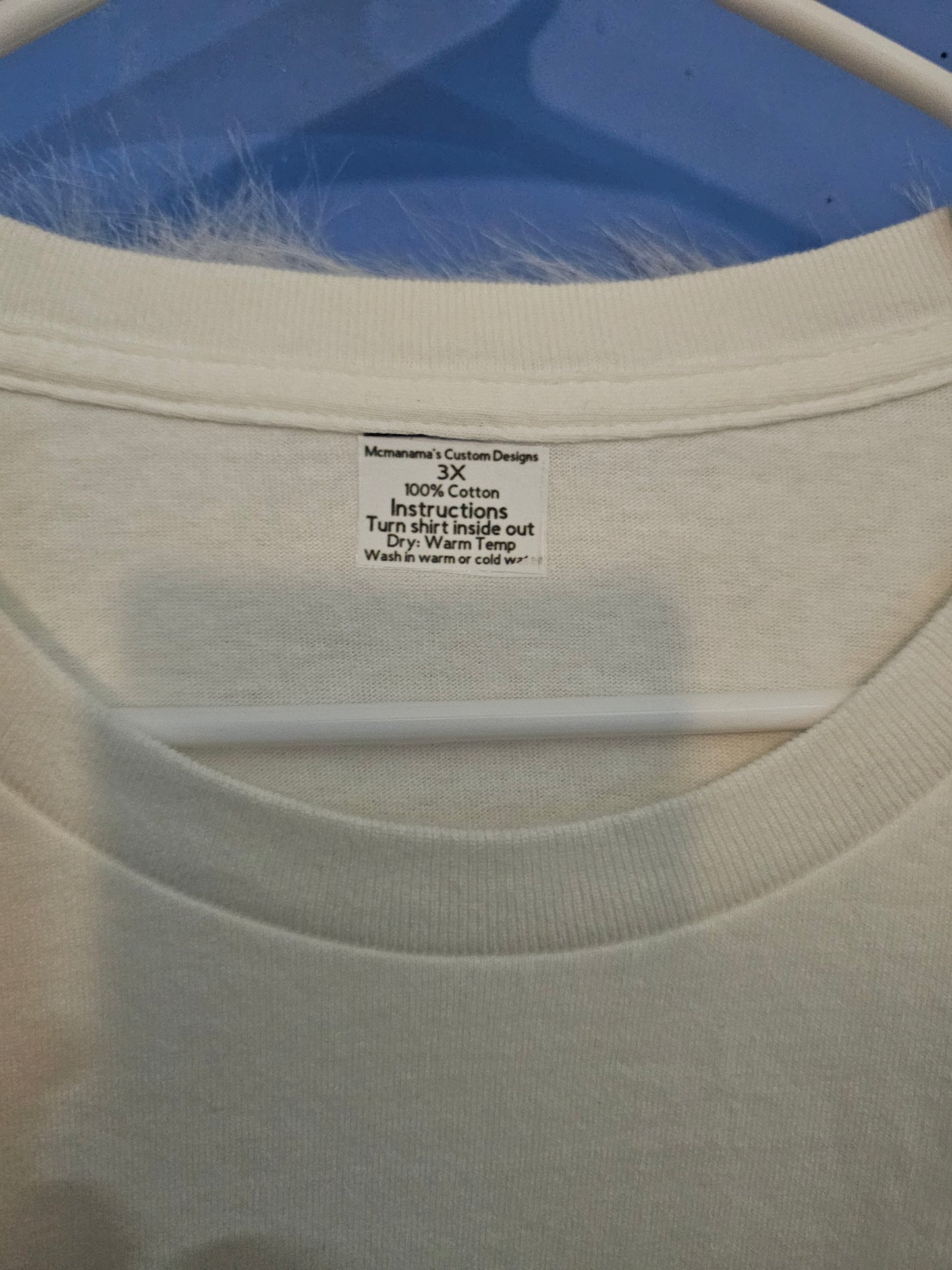 Size 3x 100% cotton U.S.A. 1776 white Tshirt