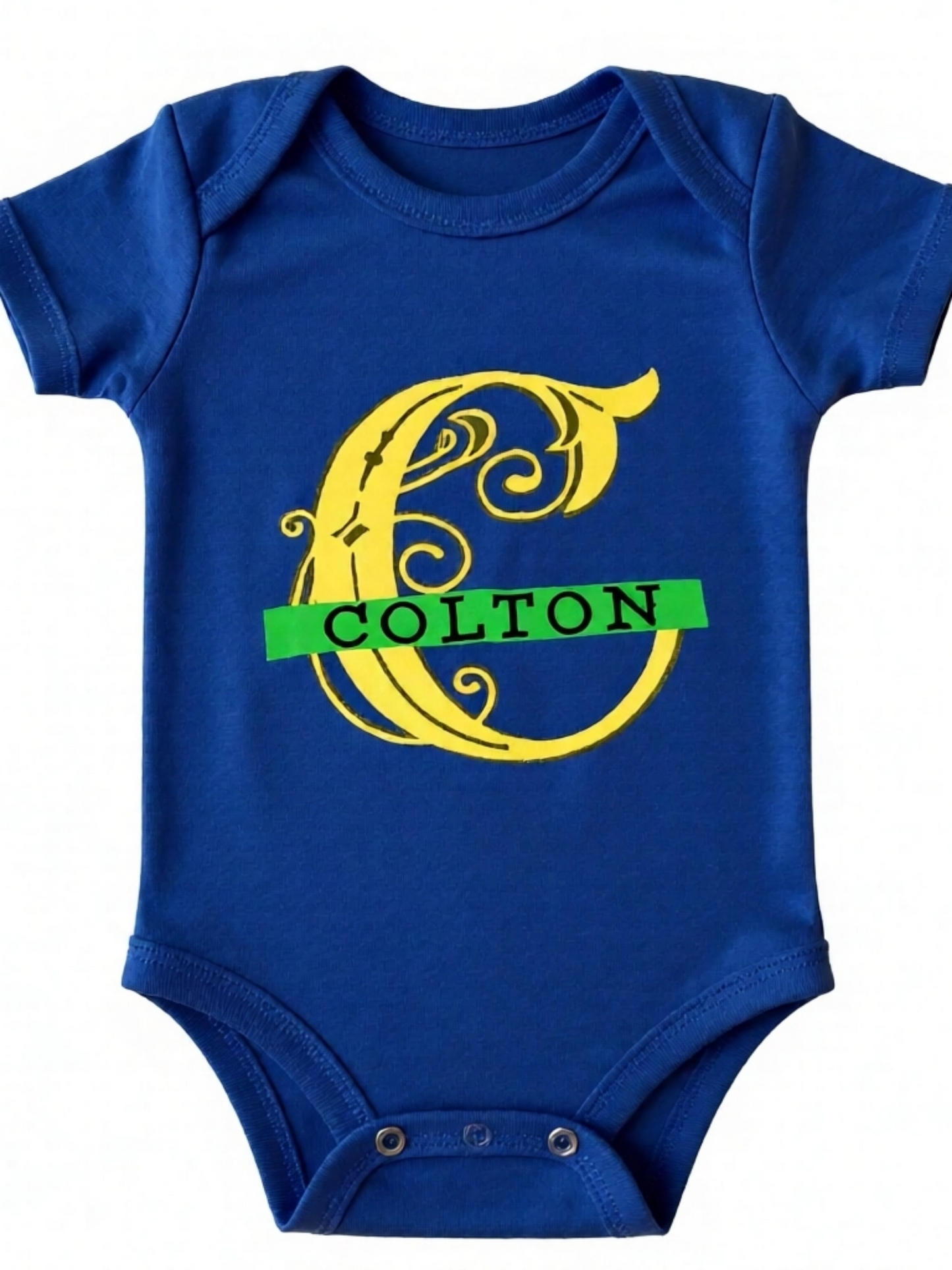 Size 0-3 months 100% cotton Personalized baby Oneies
