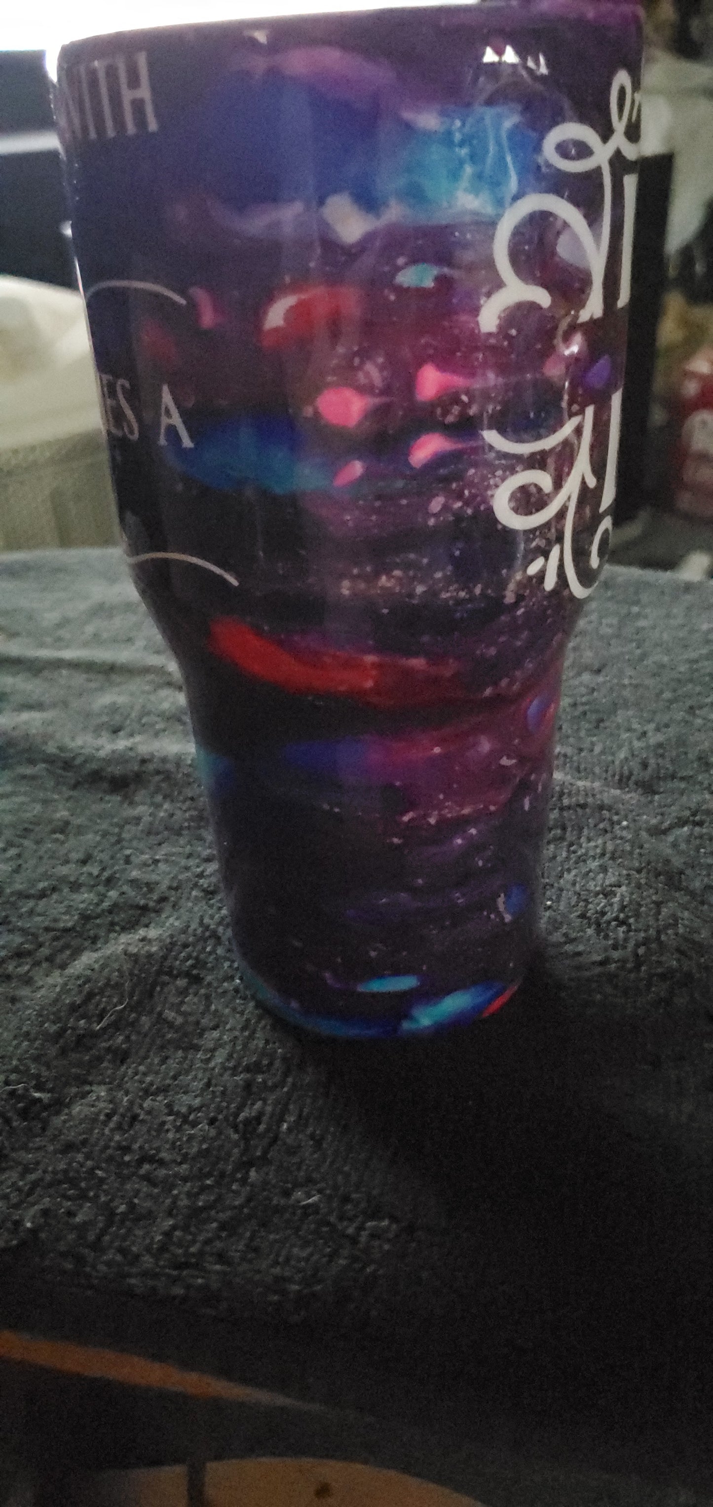 House becomes a home tumbler cup