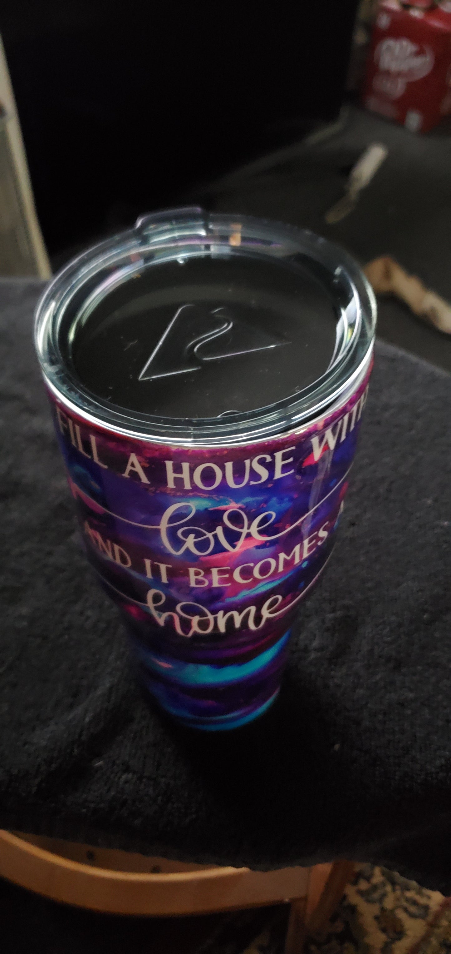 House becomes a home tumbler cup