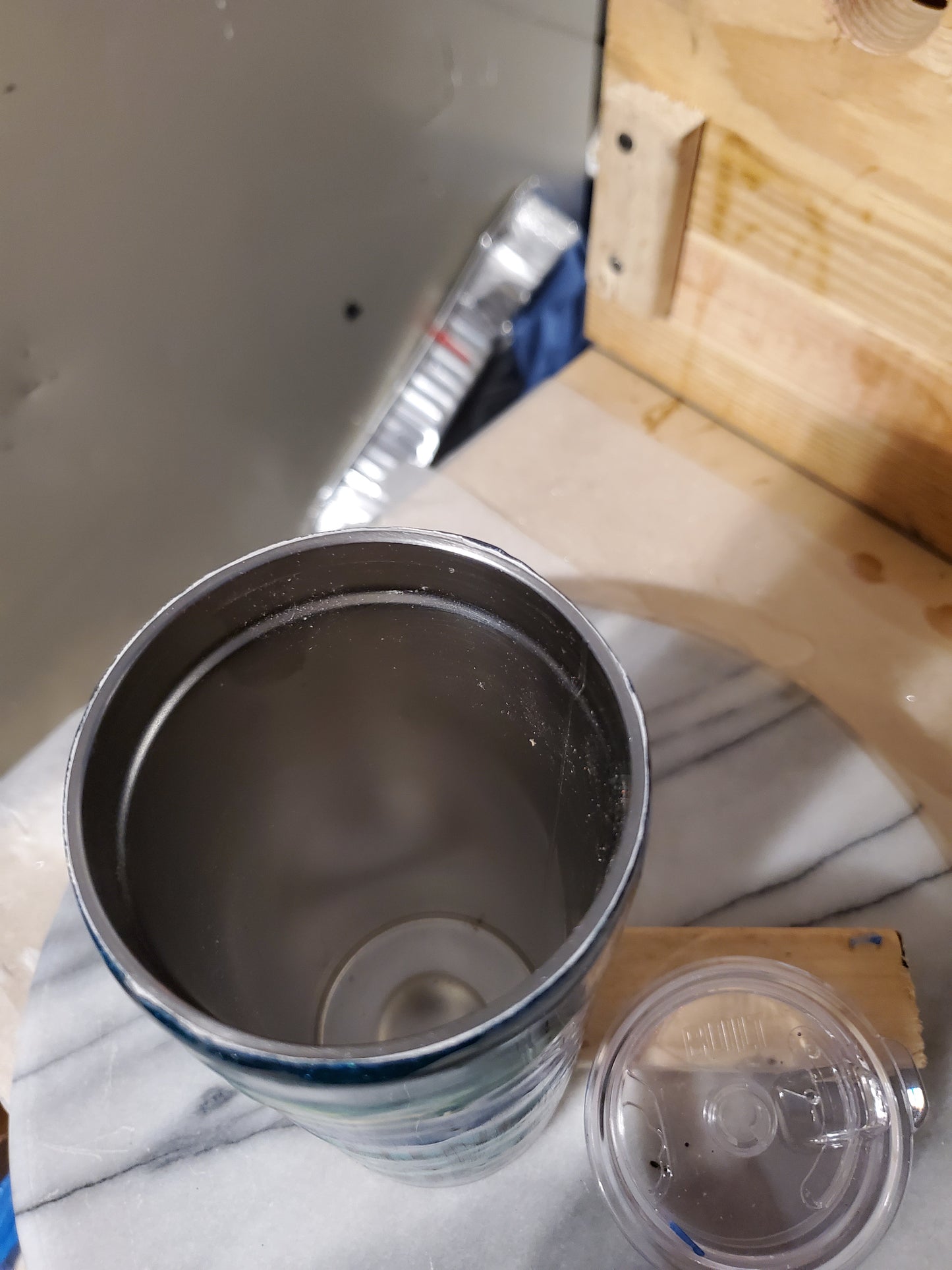 Gone fishing 20 oz Double walled insulated Stainless steel tumbler cup