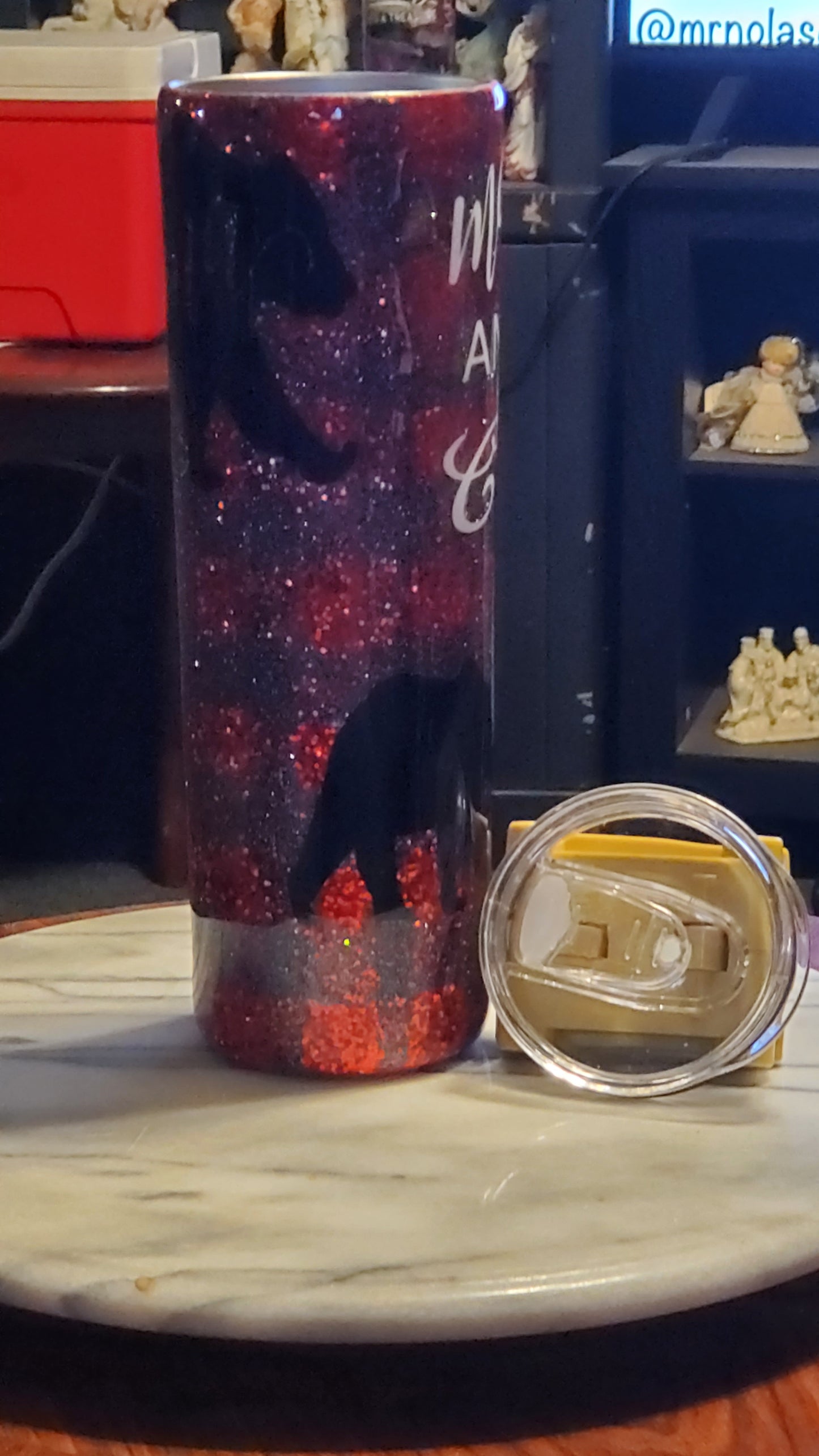 30 oz Mama and her cubs stainless steel tumbler cup
