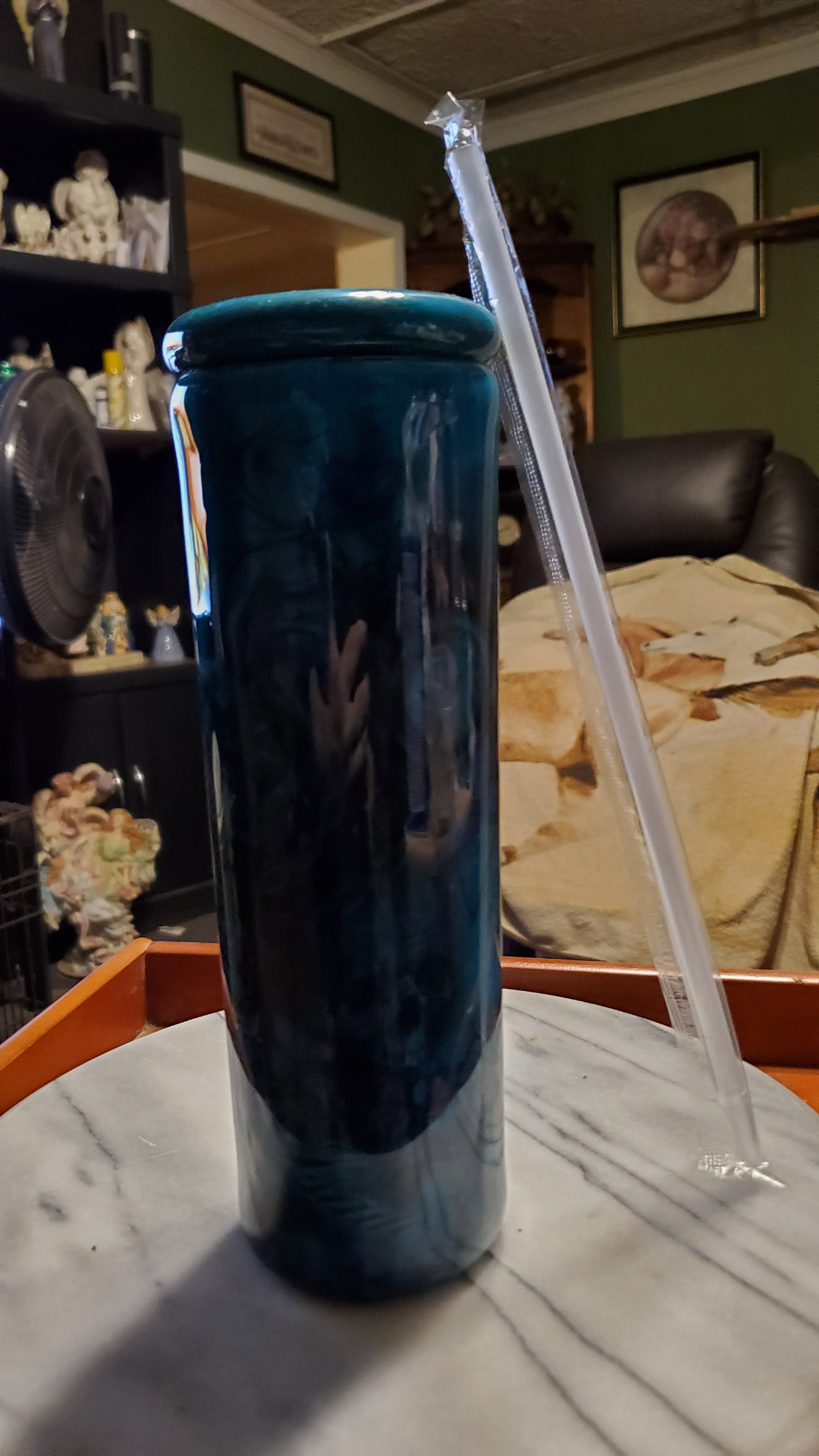 30 oz Spooky skull stainless steel tumbler cup