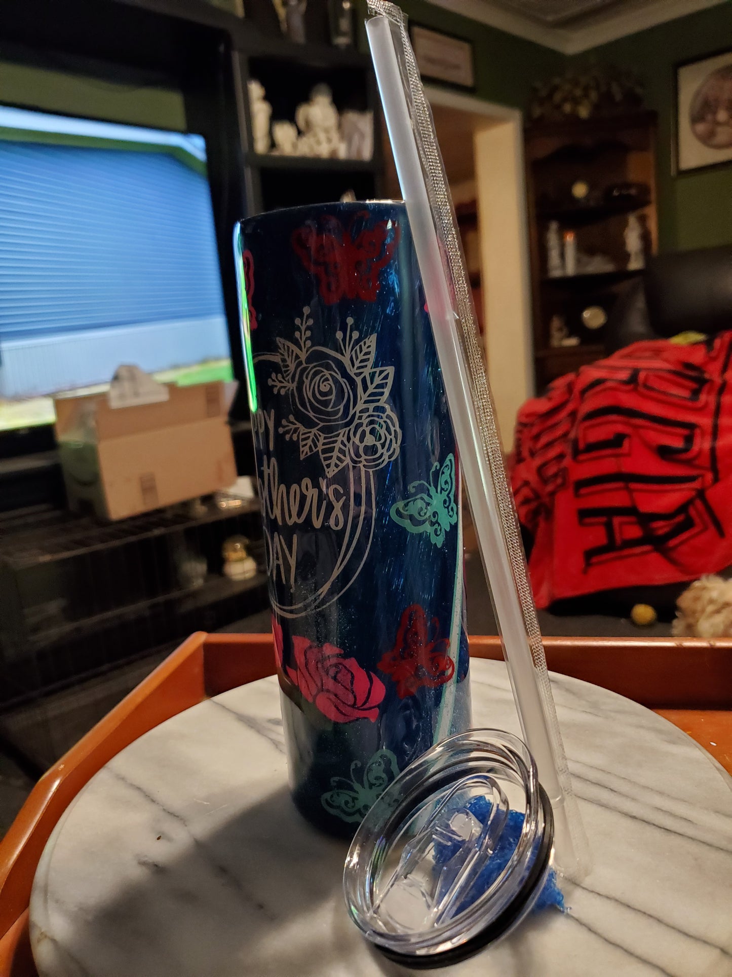 30 0z Happy mother's day Stainless steel hogg Stainless steel tumbler cup