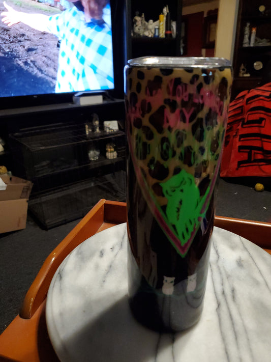 30 oz What are you looking at my hooters stainless steel hogg tumbler cup