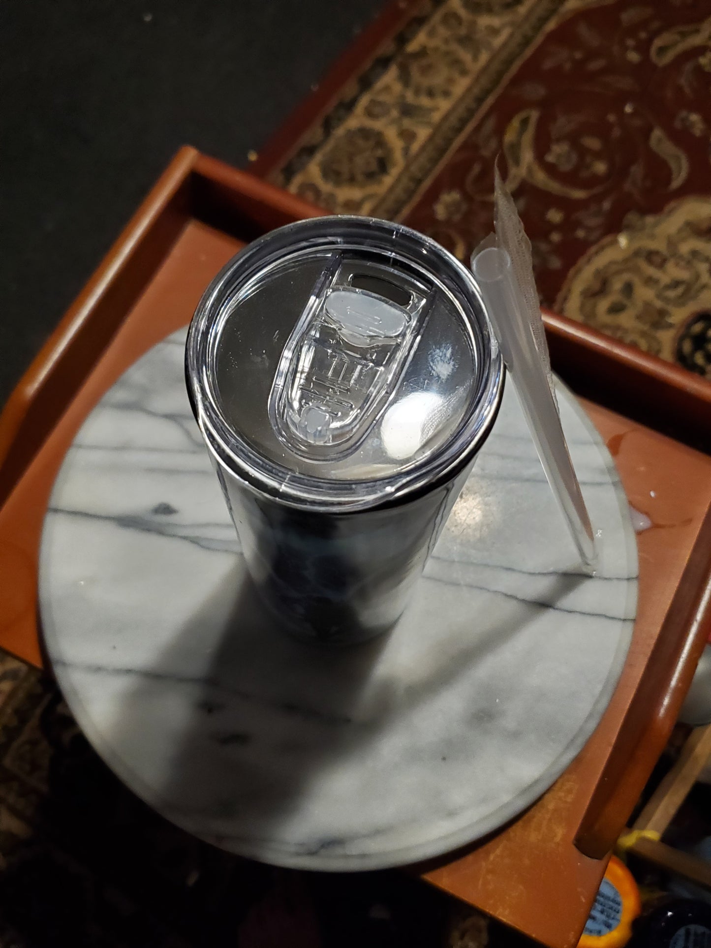 30 oz Warrior Lion Stainless Steel Tumbler Cup
