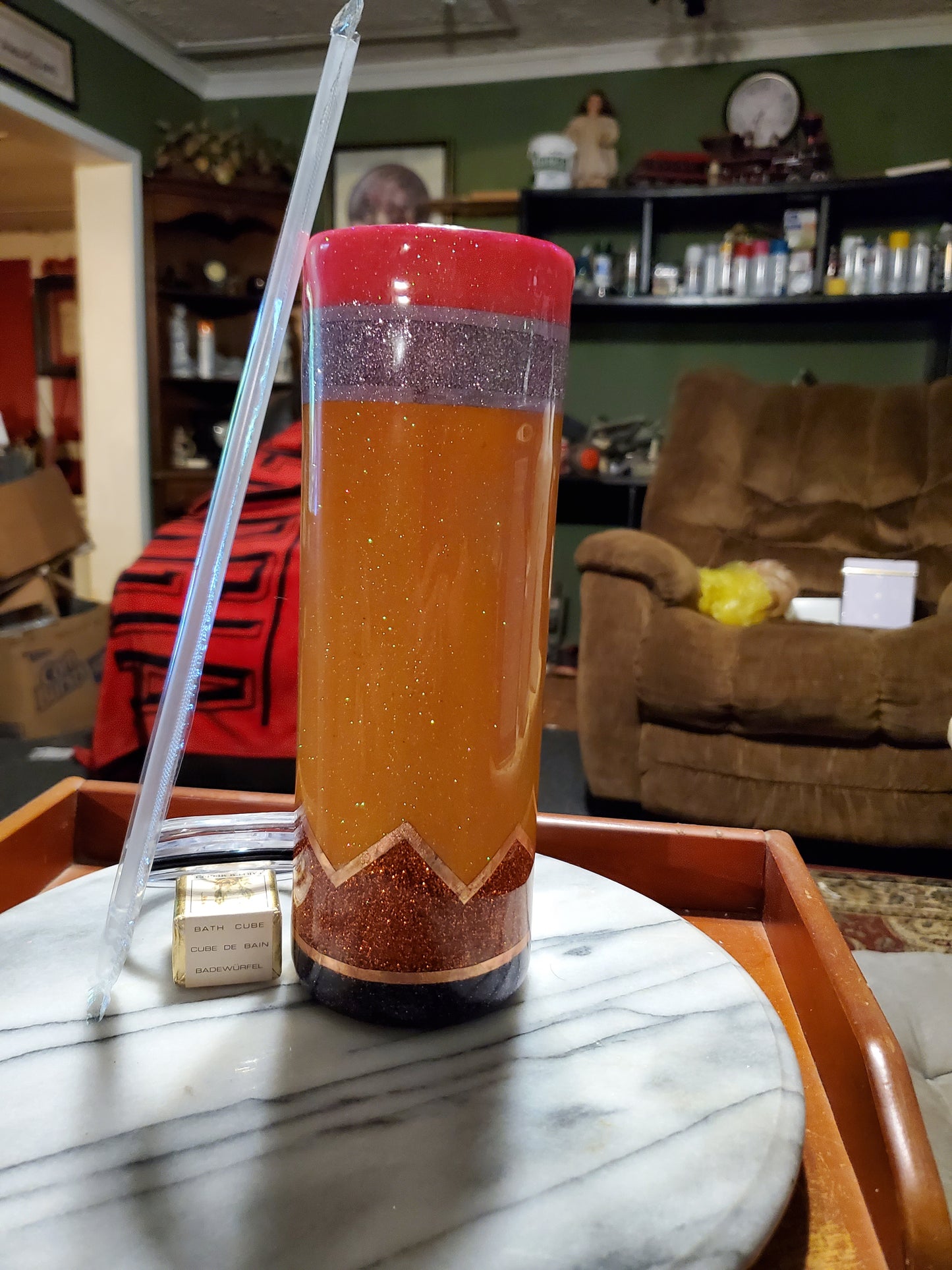 30 oz Teacher's Pencil tumbler hogg cup