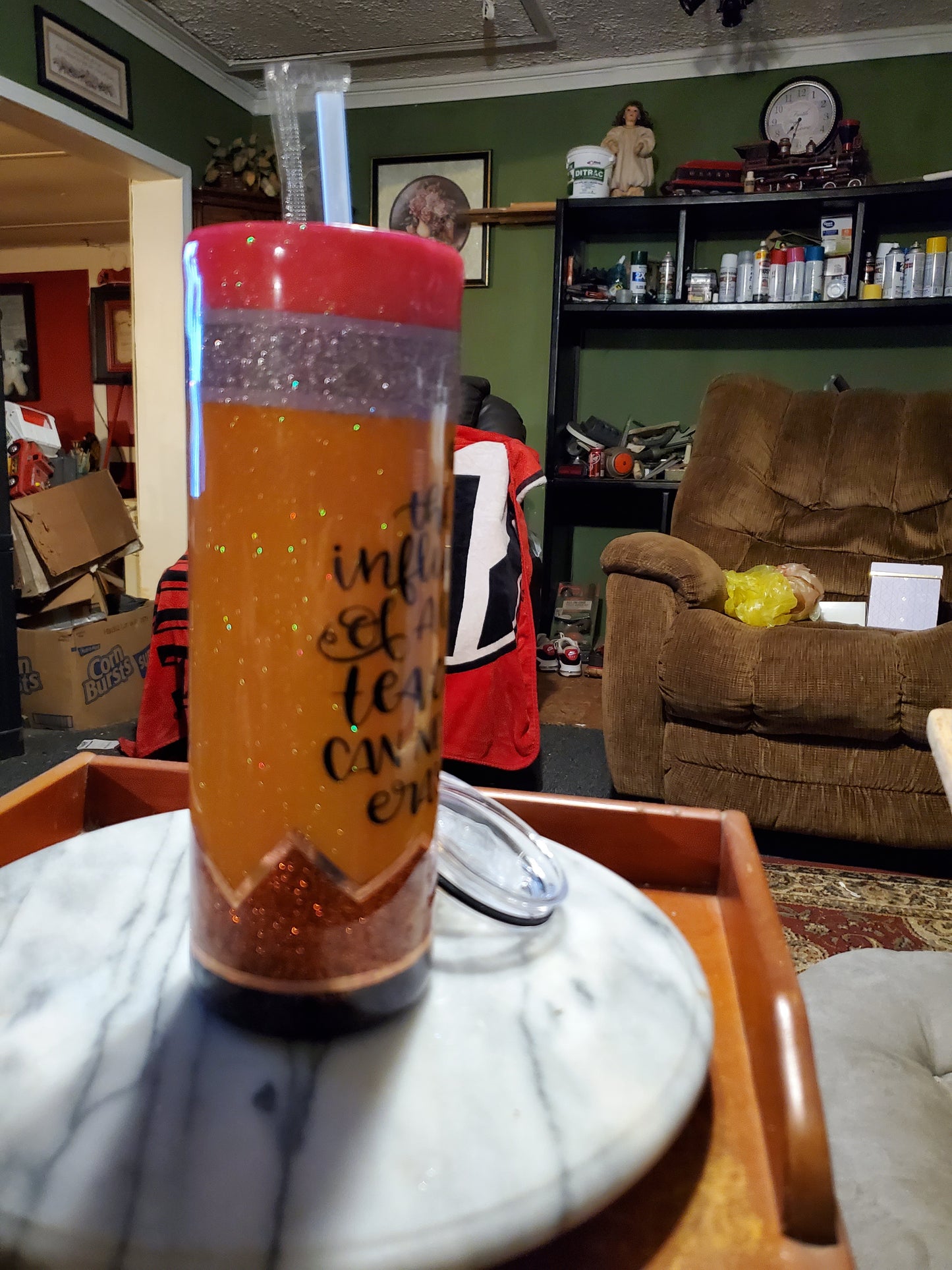 30 oz Teacher's Pencil tumbler hogg cup