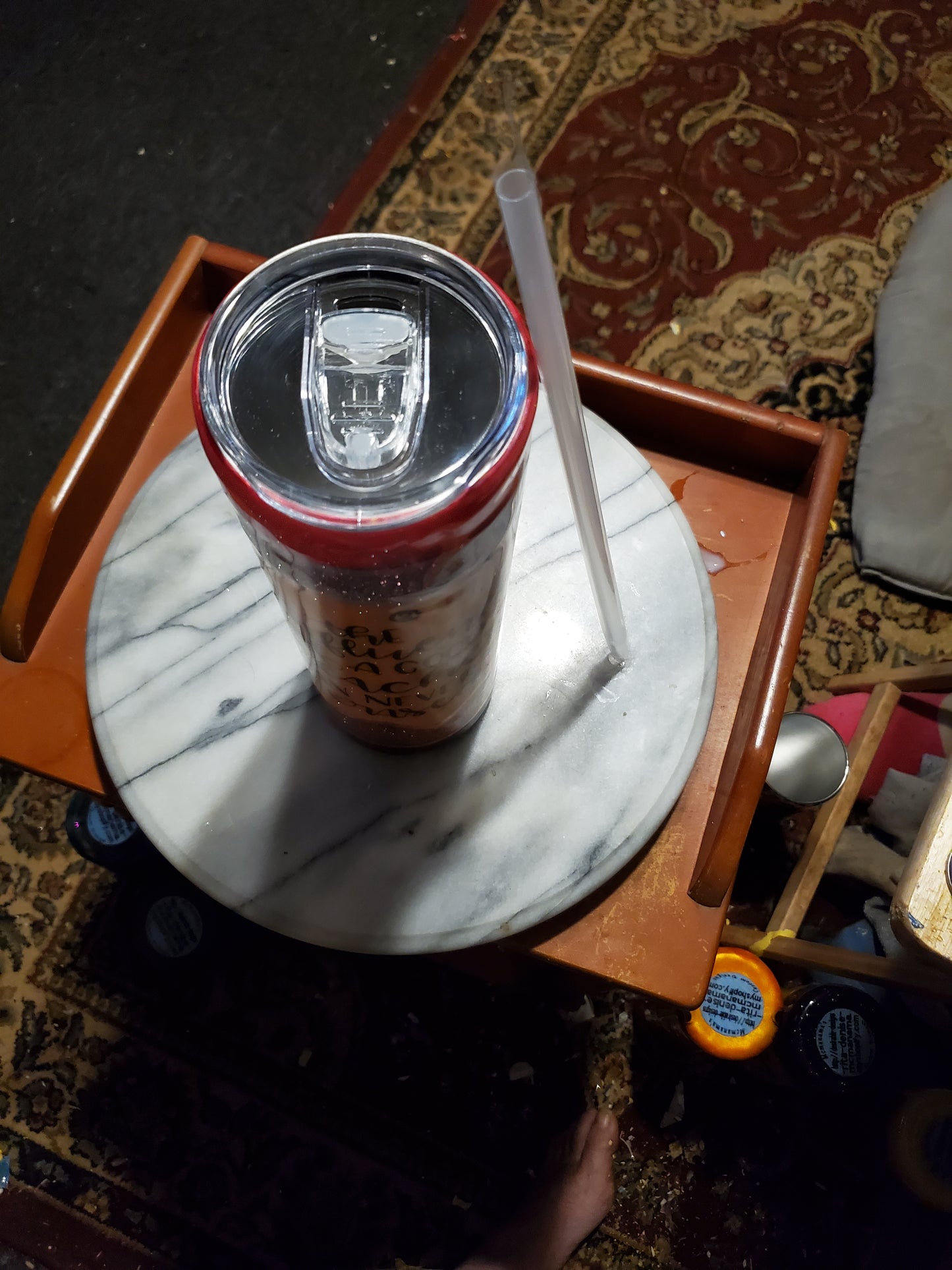 30 oz Teacher's Pencil tumbler hogg cup