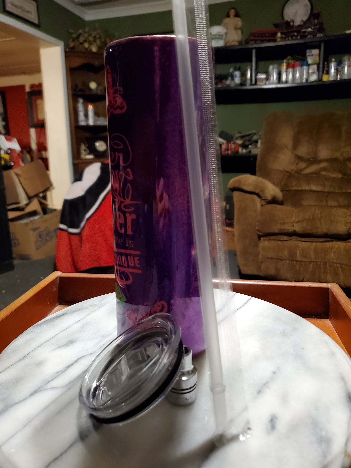 30 oz Mother is like a flower hogg stainless steel tumbler cup