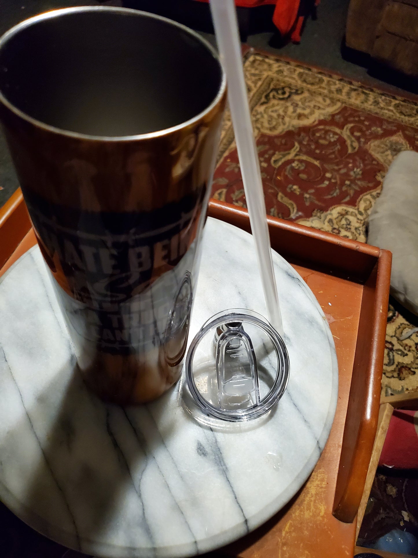 30 oz Truck Driver hogg tumbler cup