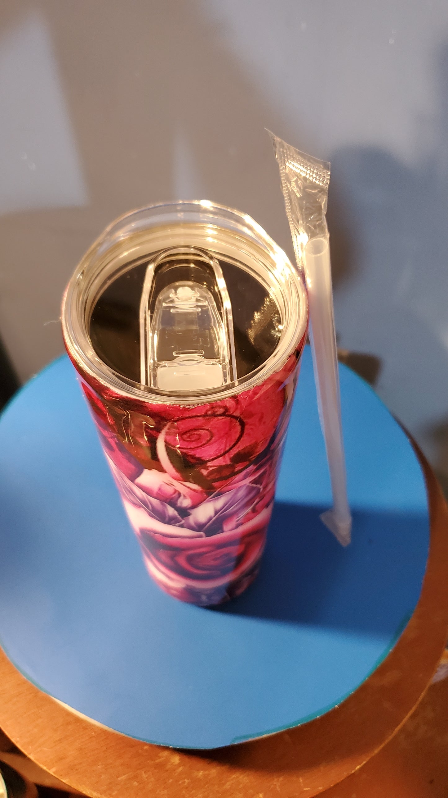 The Red Rose Tumbler Cup