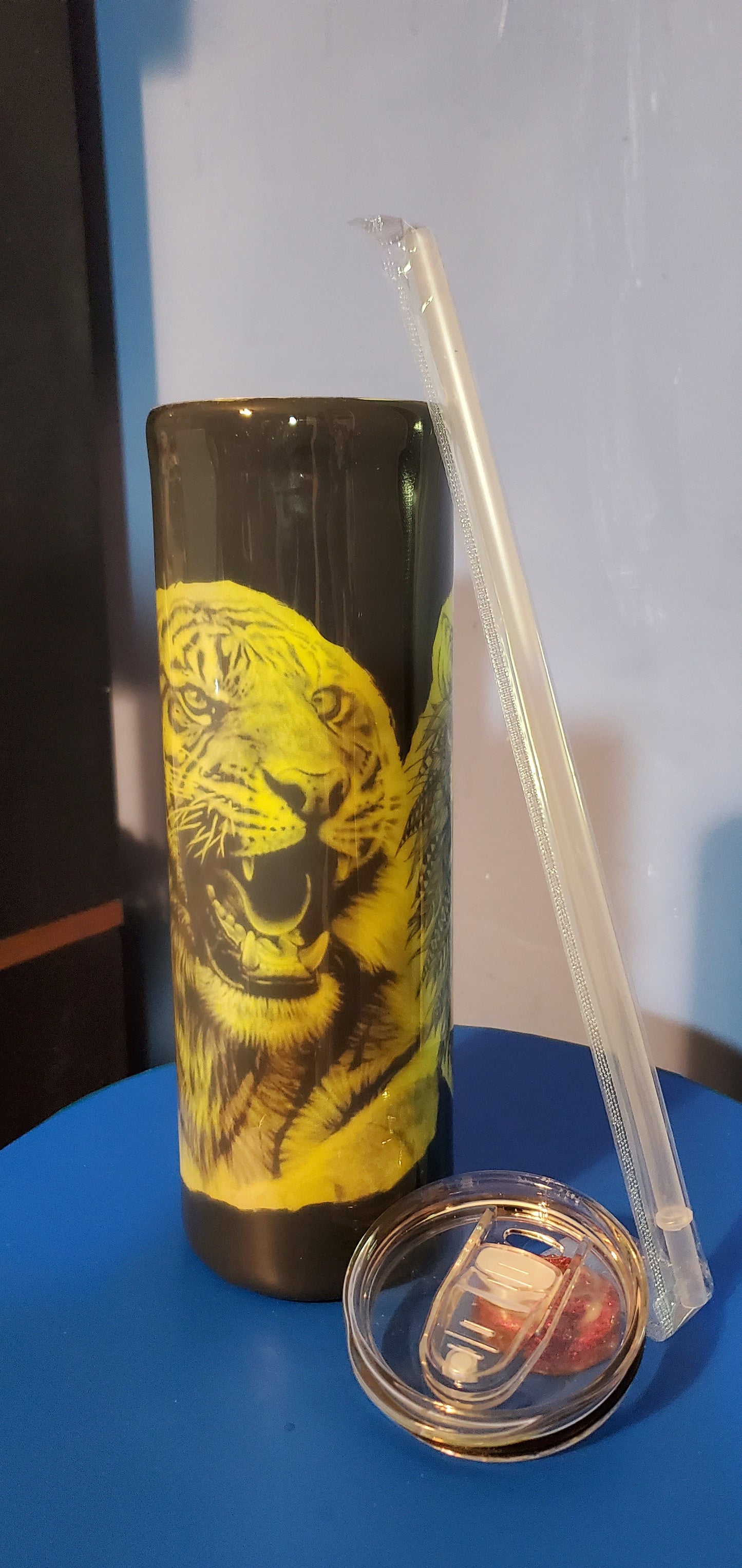 Wild cat gonna get you double wall stainless steel hogg tumbler cup