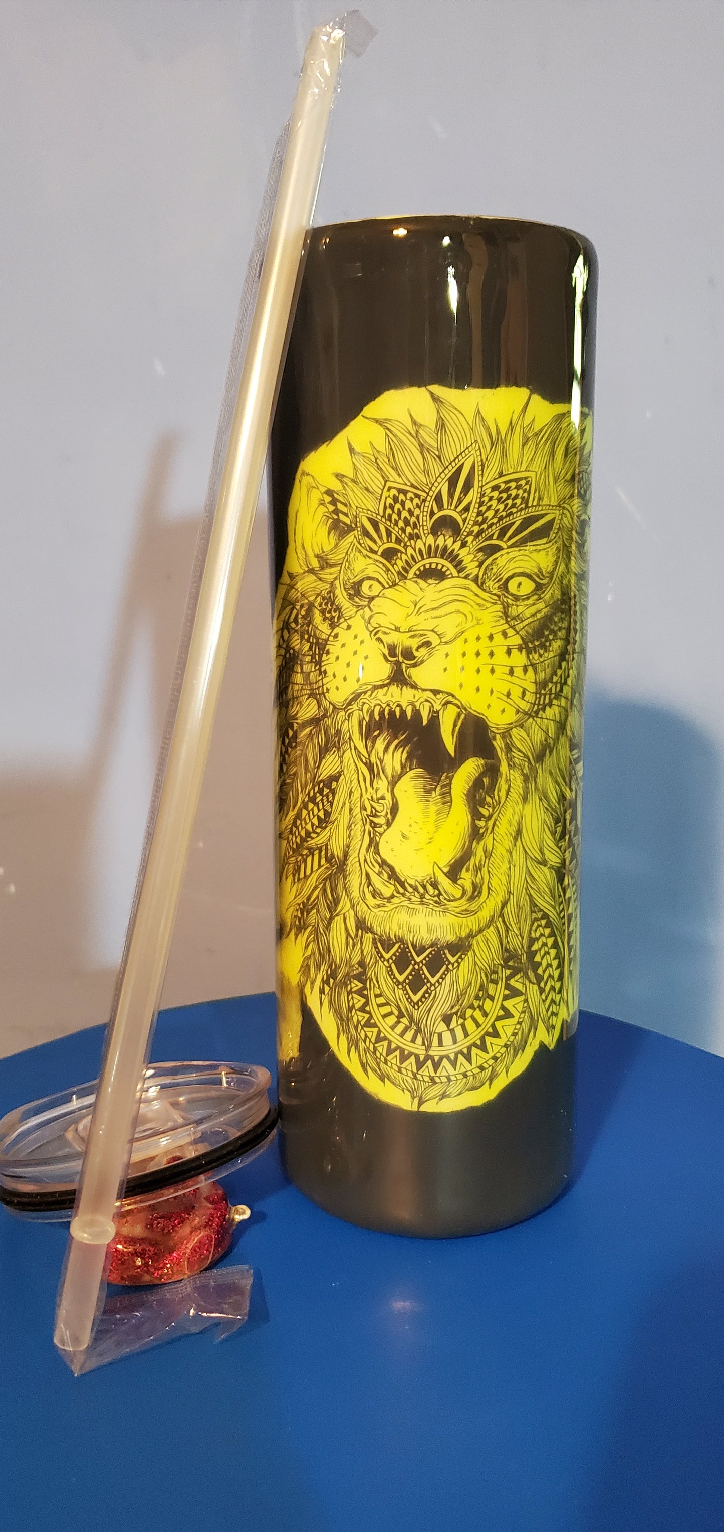 Wild cat gonna get you double wall stainless steel hogg tumbler cup