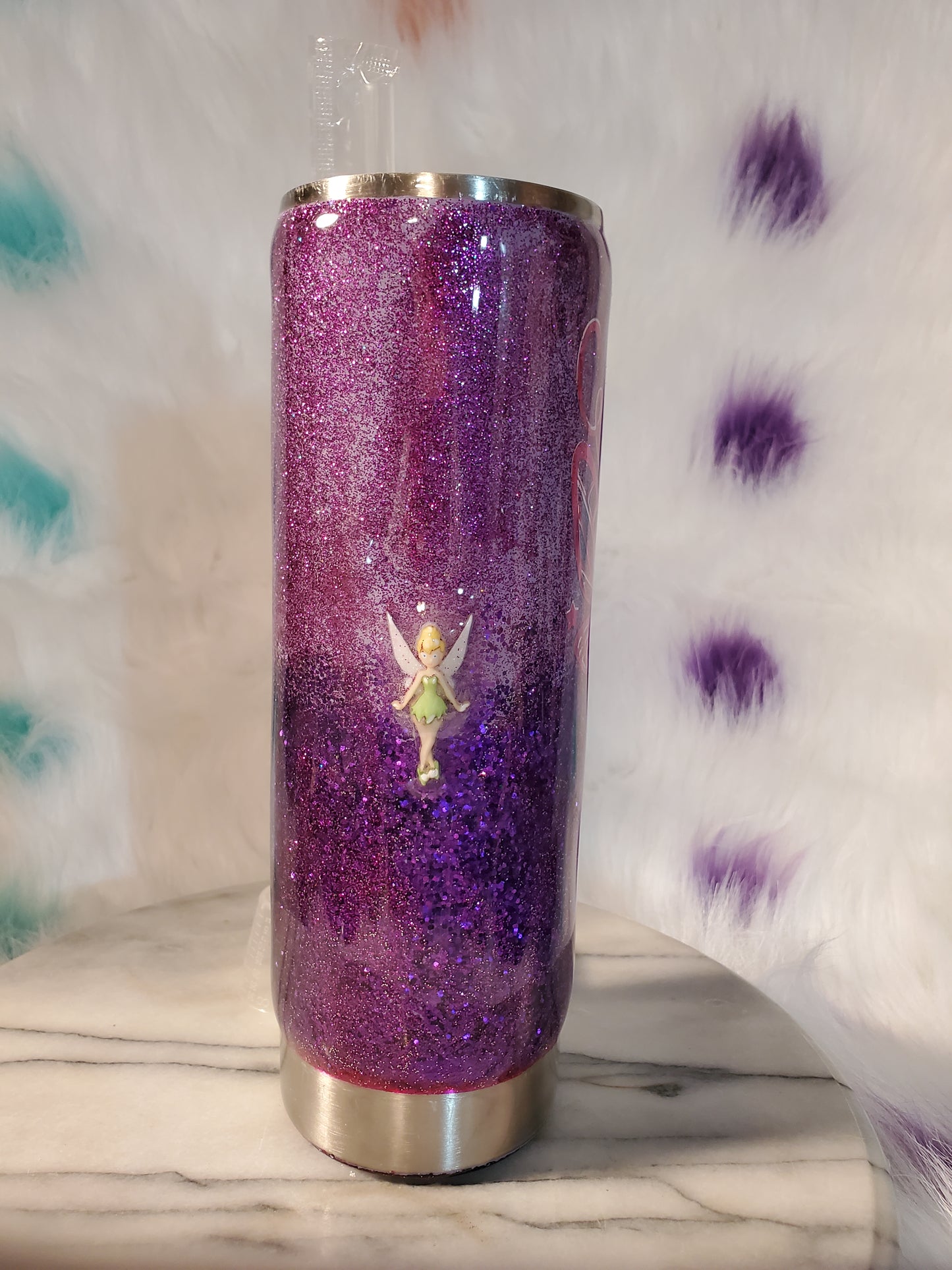 30 oz My fairy doublewall stainless steel tumbler cup.
