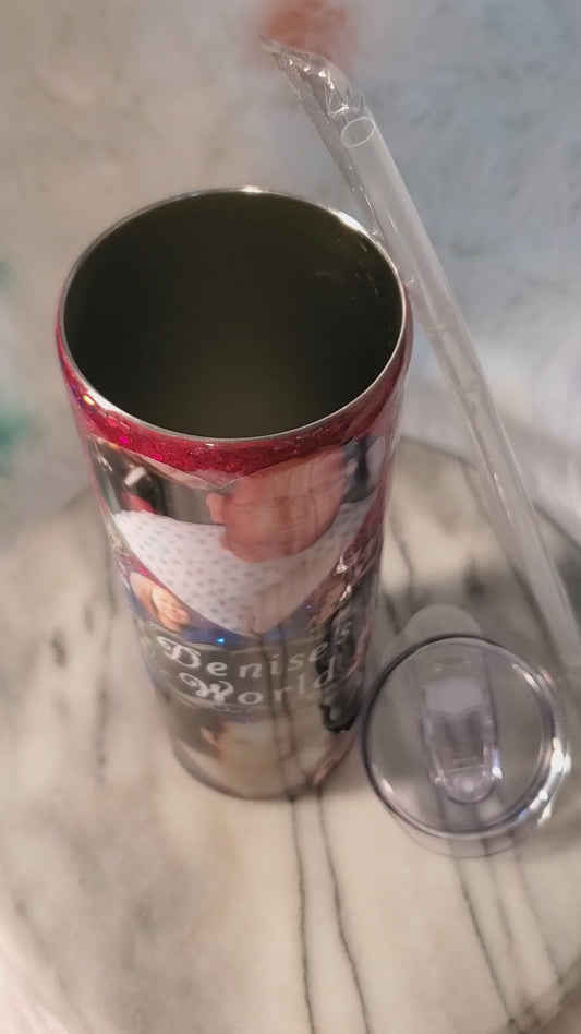 30 oz My personal family double wall stainless steel tumbler cup